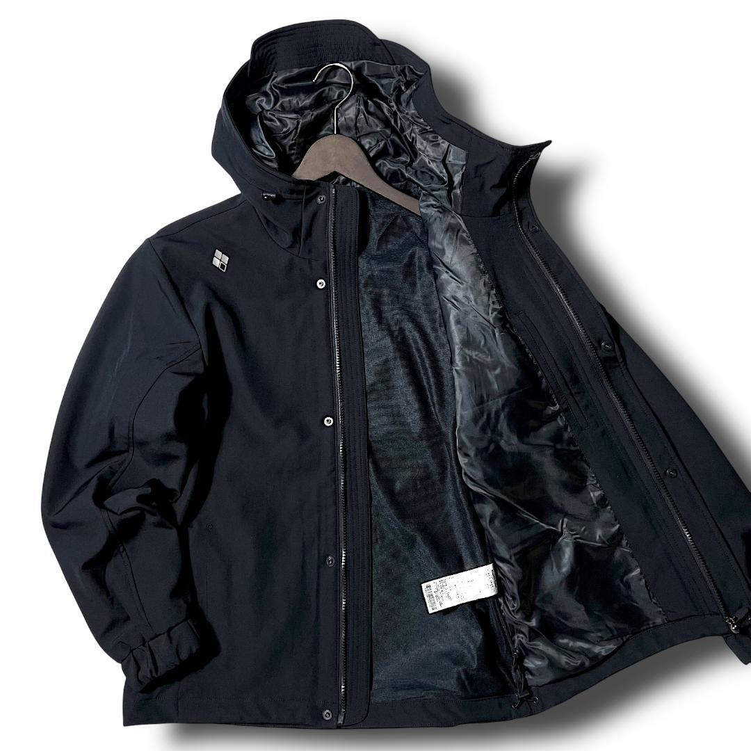 KKK ソフトシェルセットアップ 上下セット 肉厚厚手 ネイビー