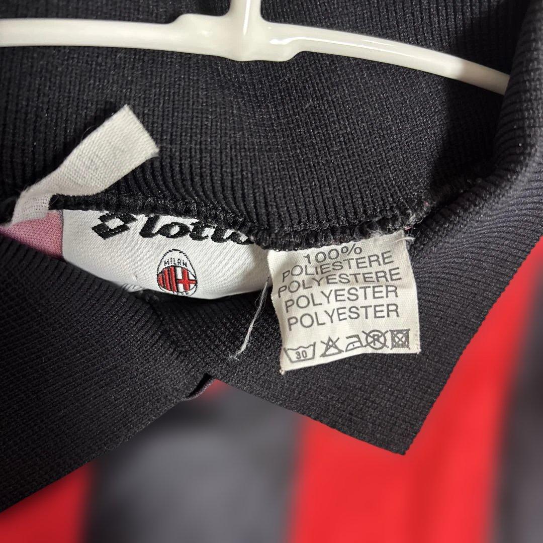 97/98 ACミラン Lotto イタリア製 長袖 スクデット付 ヴィンテージ