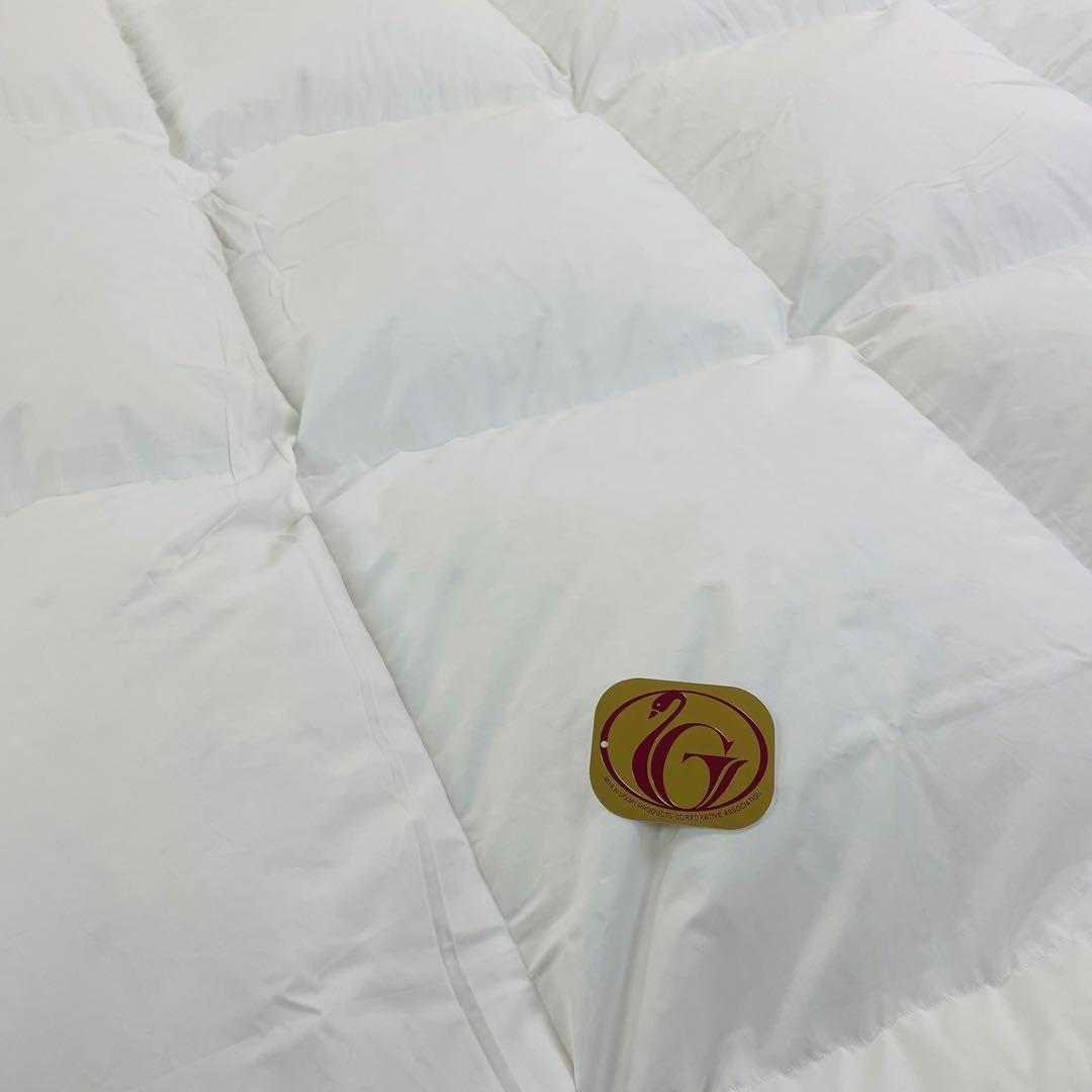 羽毛布団 シングル ホテル仕様 ニューゴールド 日本製 150×210cm