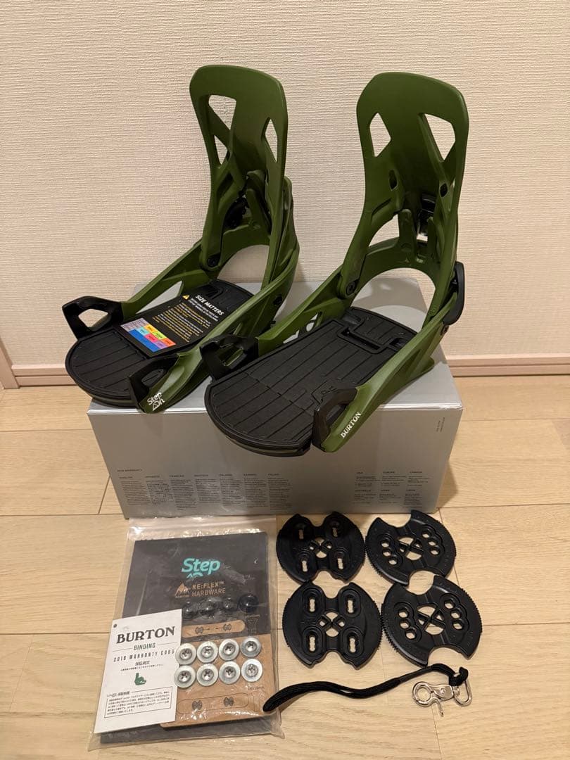 最安値Burton Stepon Mens MサイズRe:Flexバインディング