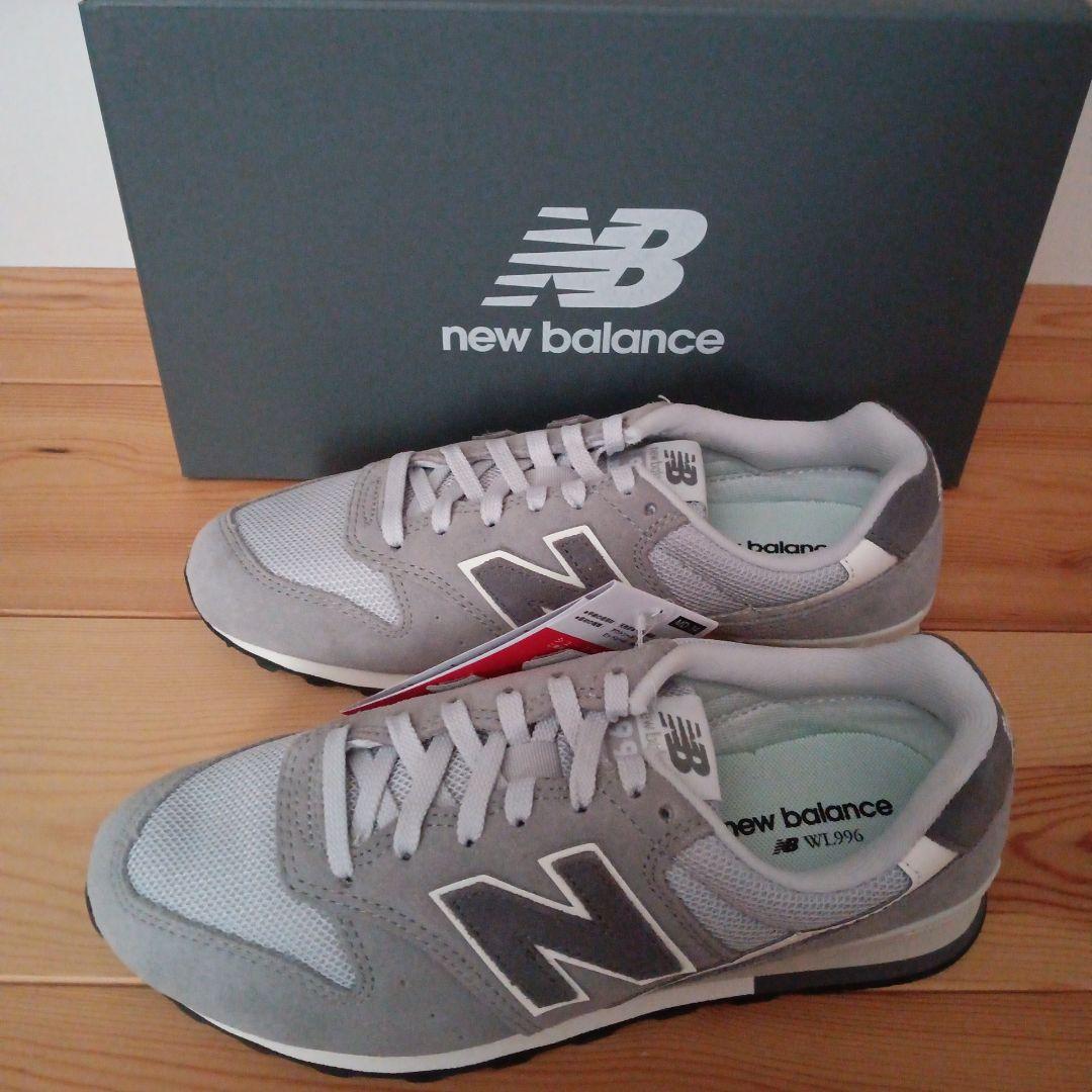 ニューバランス　WL996 スニーカー グレー　23.5cm ☆新品