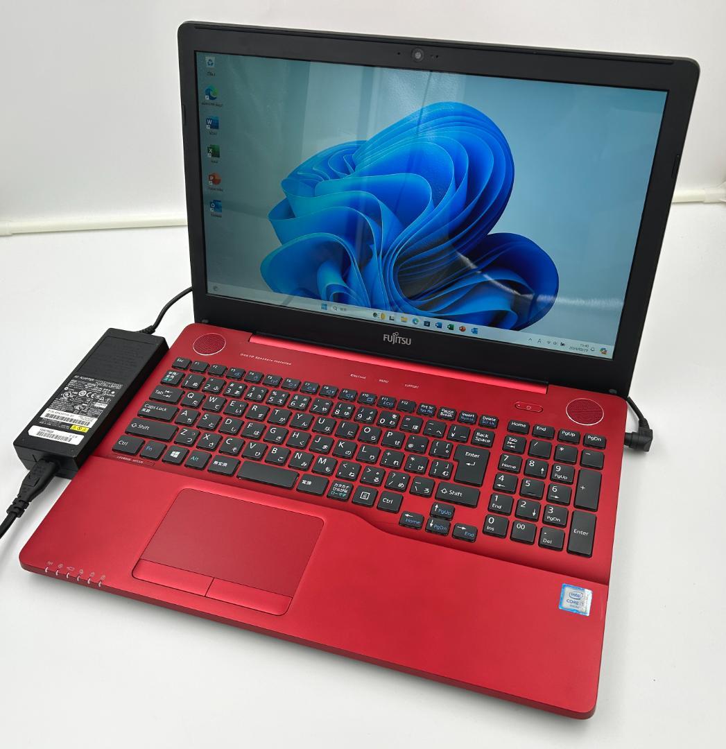 ノートパソコン windows11 オフィス付き core i7 AH53/X