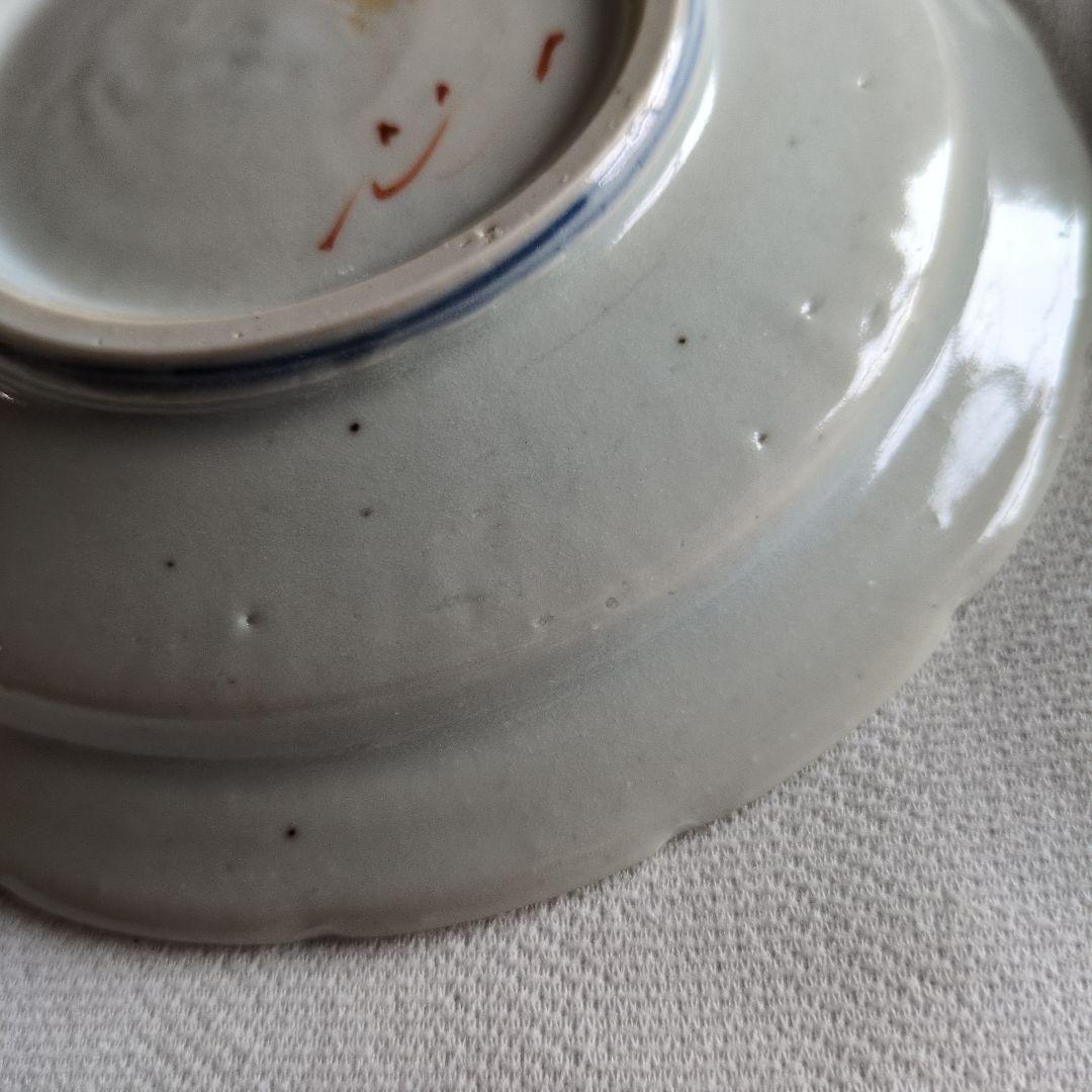 佐藤もも子さん　花柄リム皿2枚