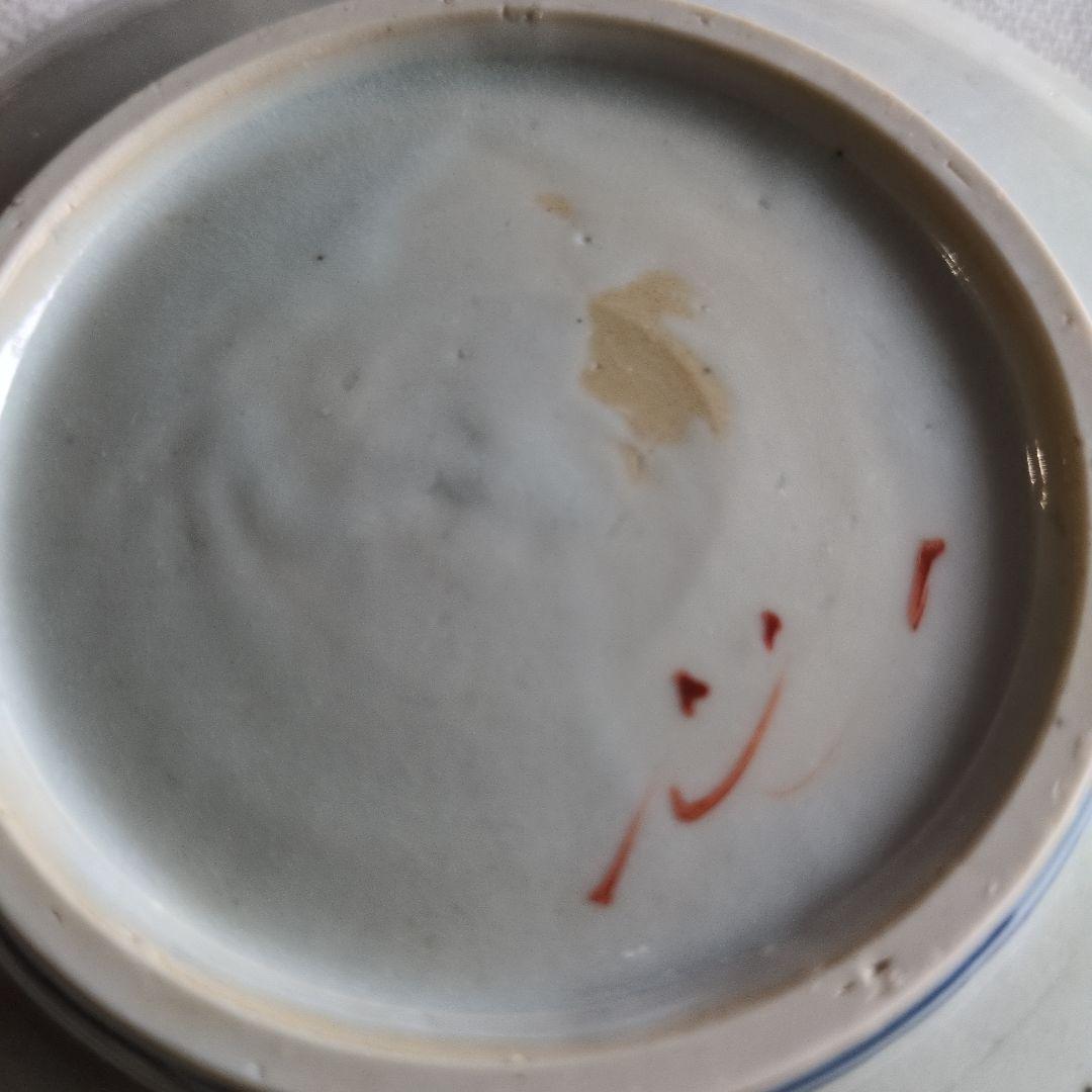 佐藤もも子さん　花柄リム皿2枚