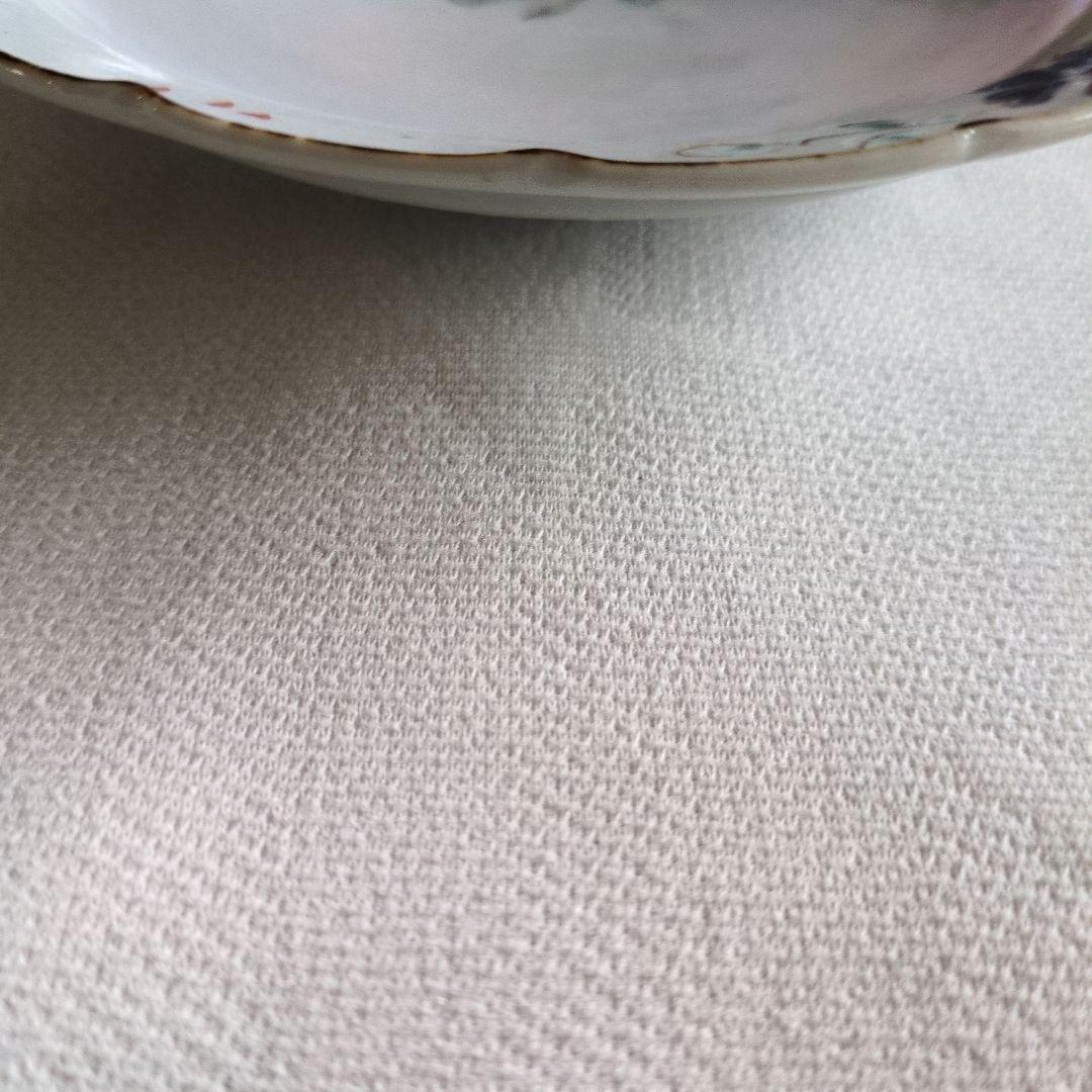 佐藤もも子さん　花柄リム皿2枚