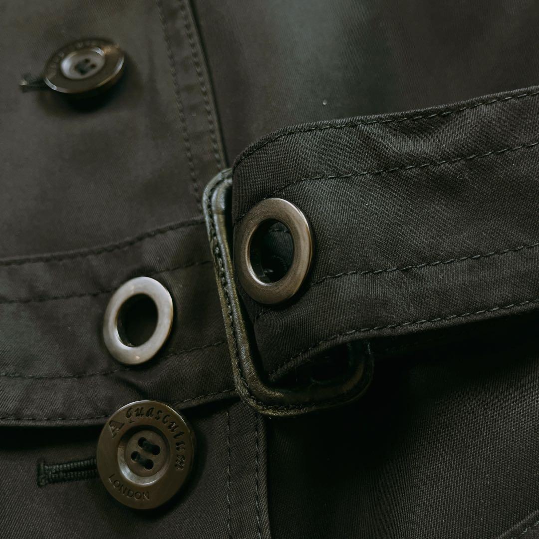 極美品✨アクアスキュータム トレンチコート ライナー付 着丈100以上 カバー付