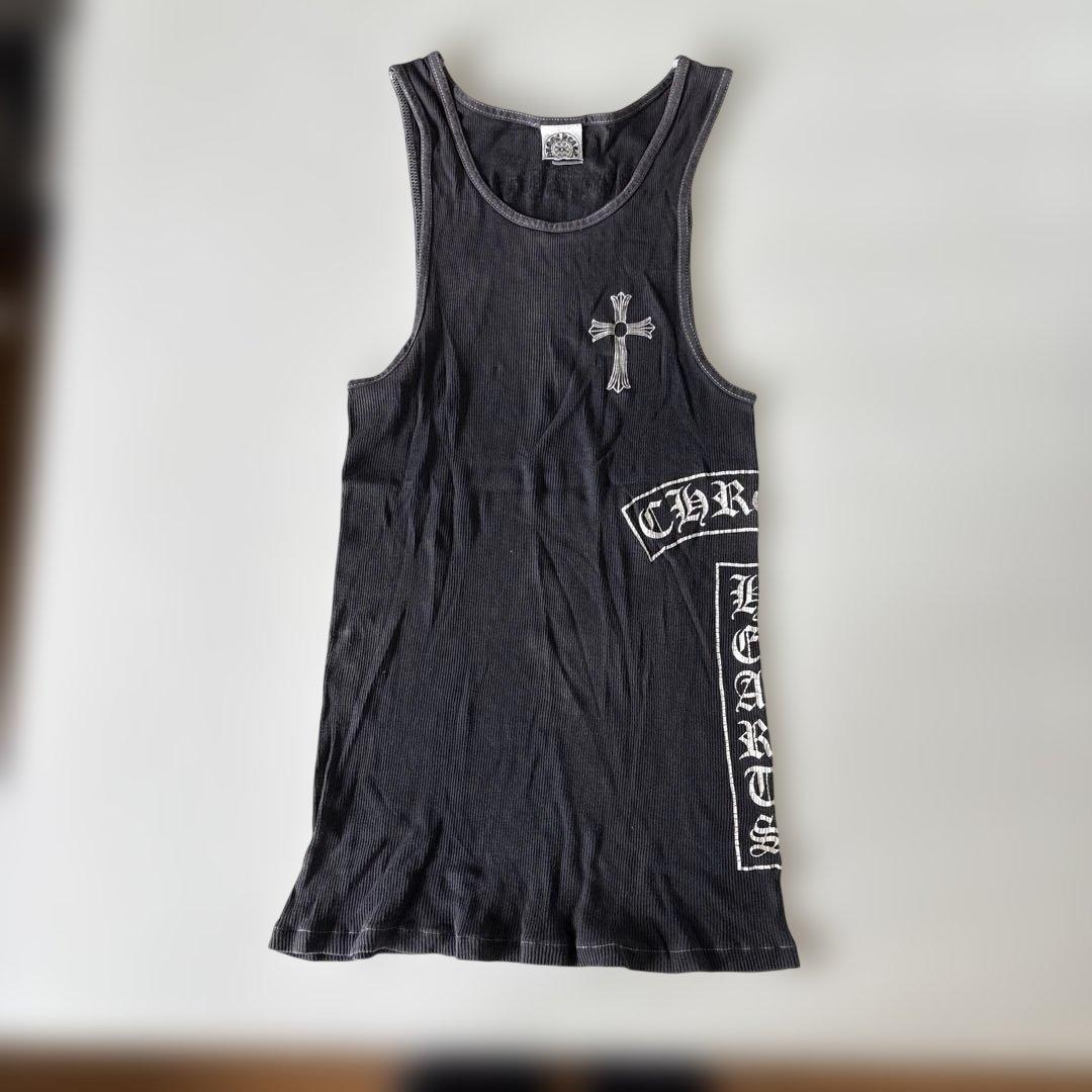 クロムハーツ ブラック　タンクトップ　訳あり