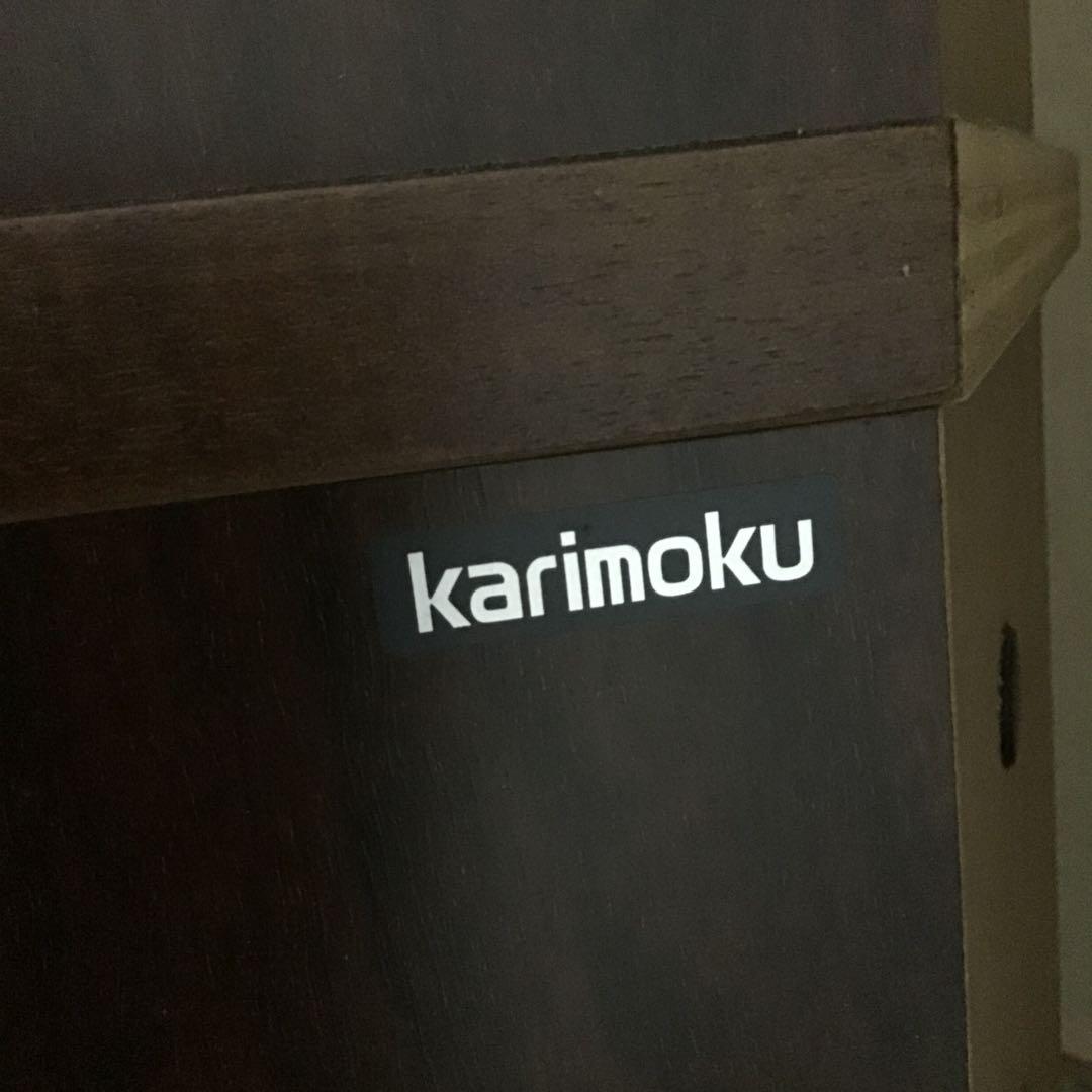 カリモクコロニアルシリーズ　テレビ台　飾り棚　昭和レトロ　アンティーク