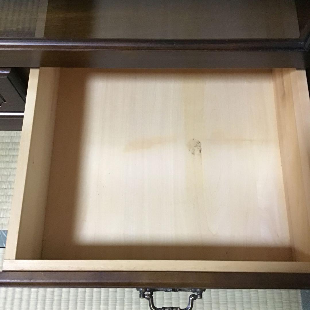 カリモクコロニアルシリーズ　テレビ台　飾り棚　昭和レトロ　アンティーク