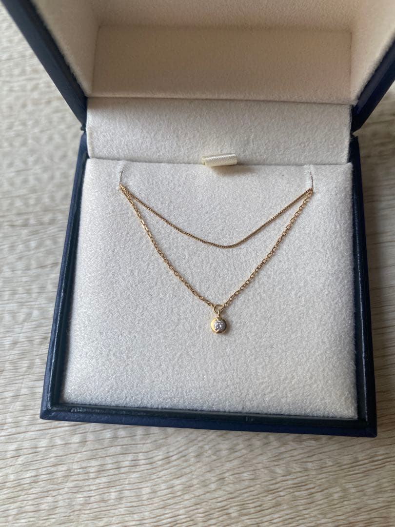 値下げ≪保証書付ヴァンドーム青山≫K18 2連ダイヤブレスレットイエローゴールド