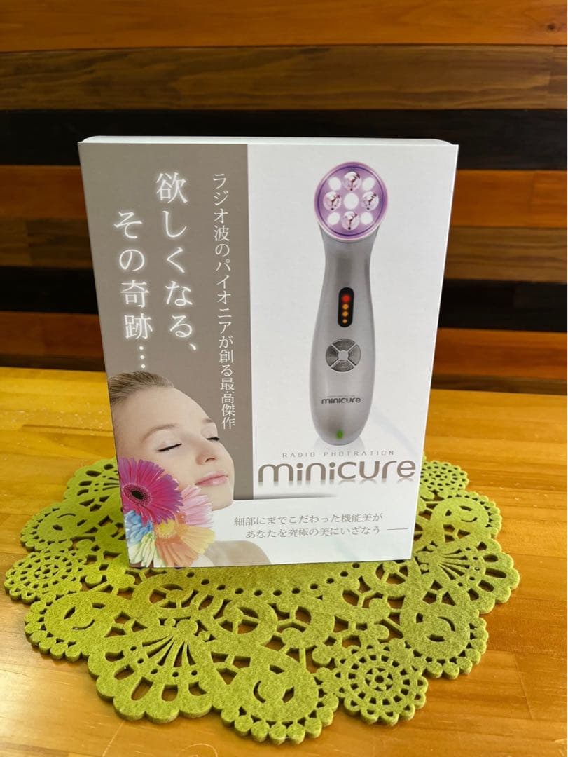 ICRラジオフォトレーションminicureミニキュア美顔器