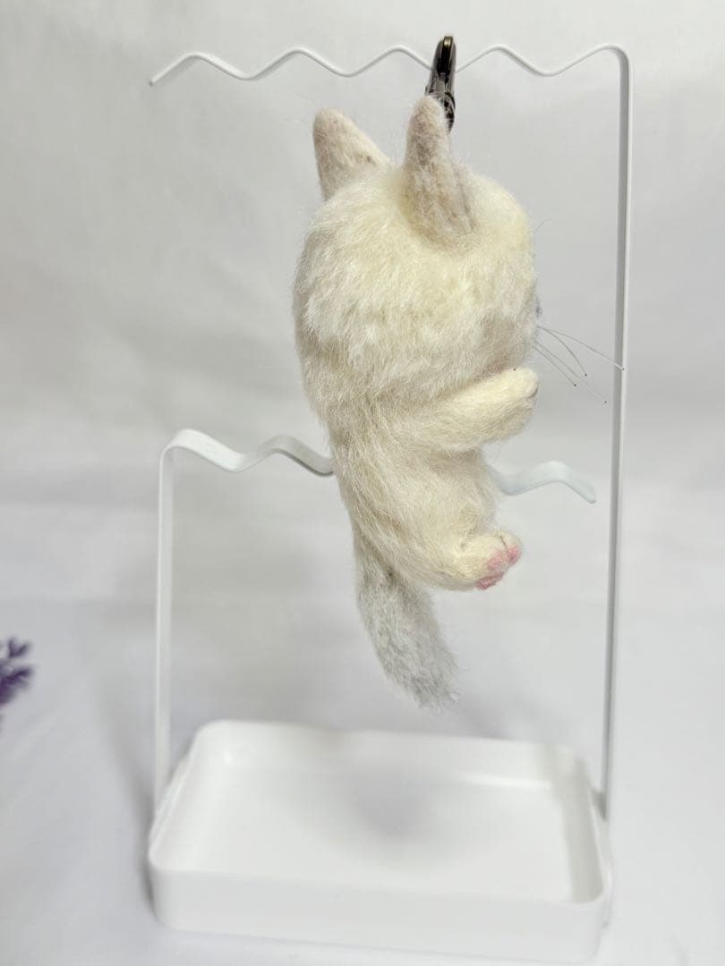 羊毛フェルト 猫 キーホルダー Mサイズ サンプルページ