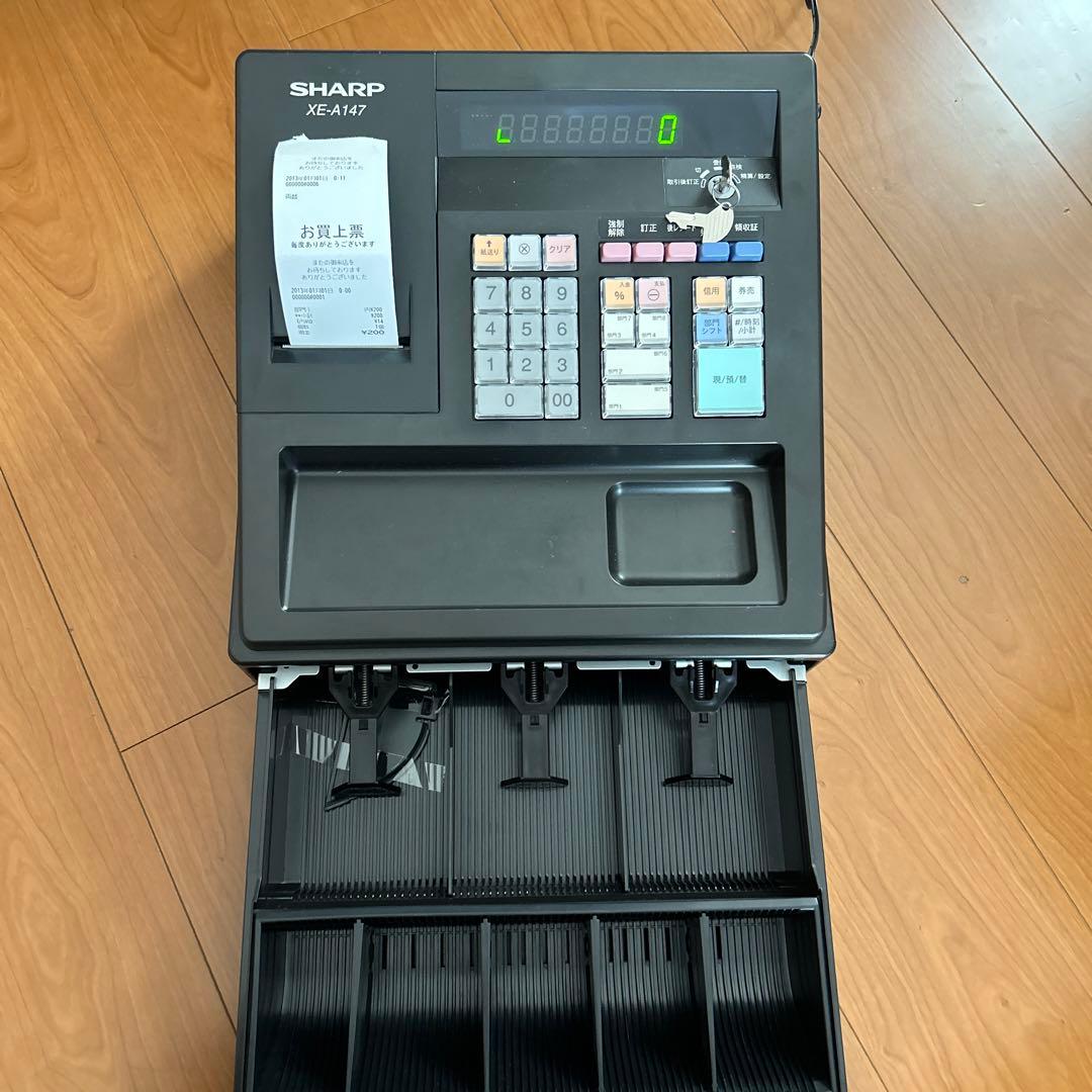 SHARP XE-A147 電子レジスタ　レジ