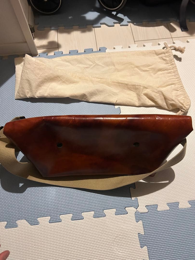 Uni＆co. ユニアンドコー メッセンジャーバックSサイズ キャメルCAMEL