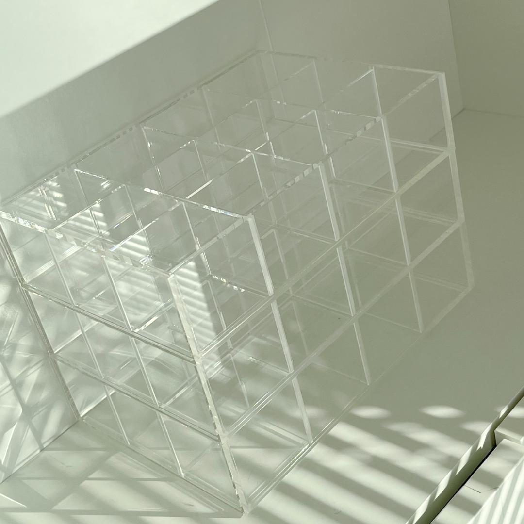 MUJI　無印良品 アクリルケース 収納　廃盤品　3段セット