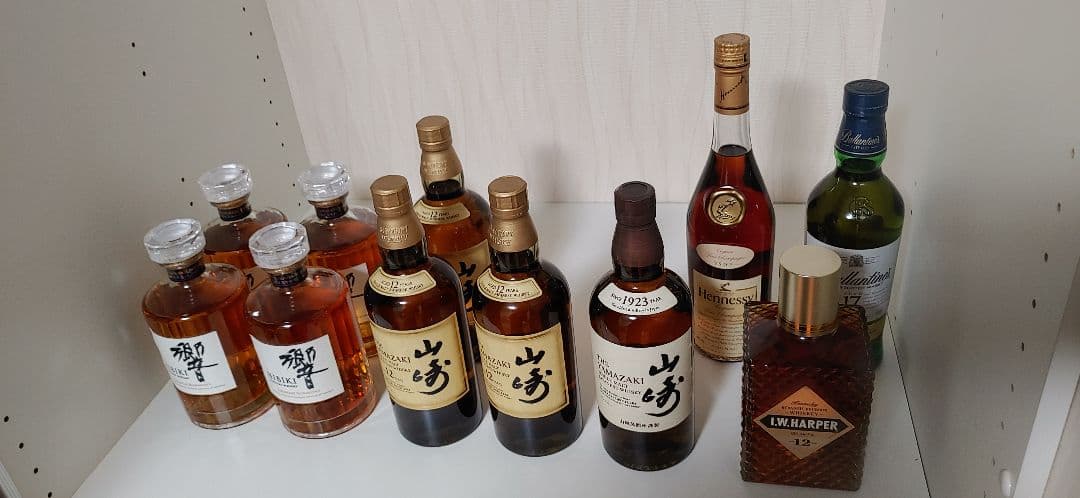 未開封 響JH 山崎 12年 バランタイン 17年 ハーパー ヘネシー vsop