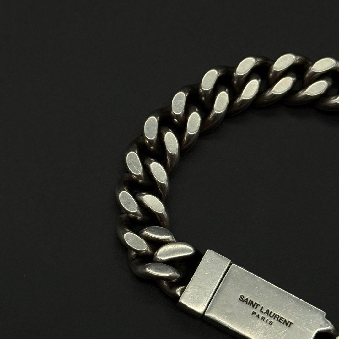 Yves Saint Laurent ブレスレット 喜平 メタルカーブ チェーン