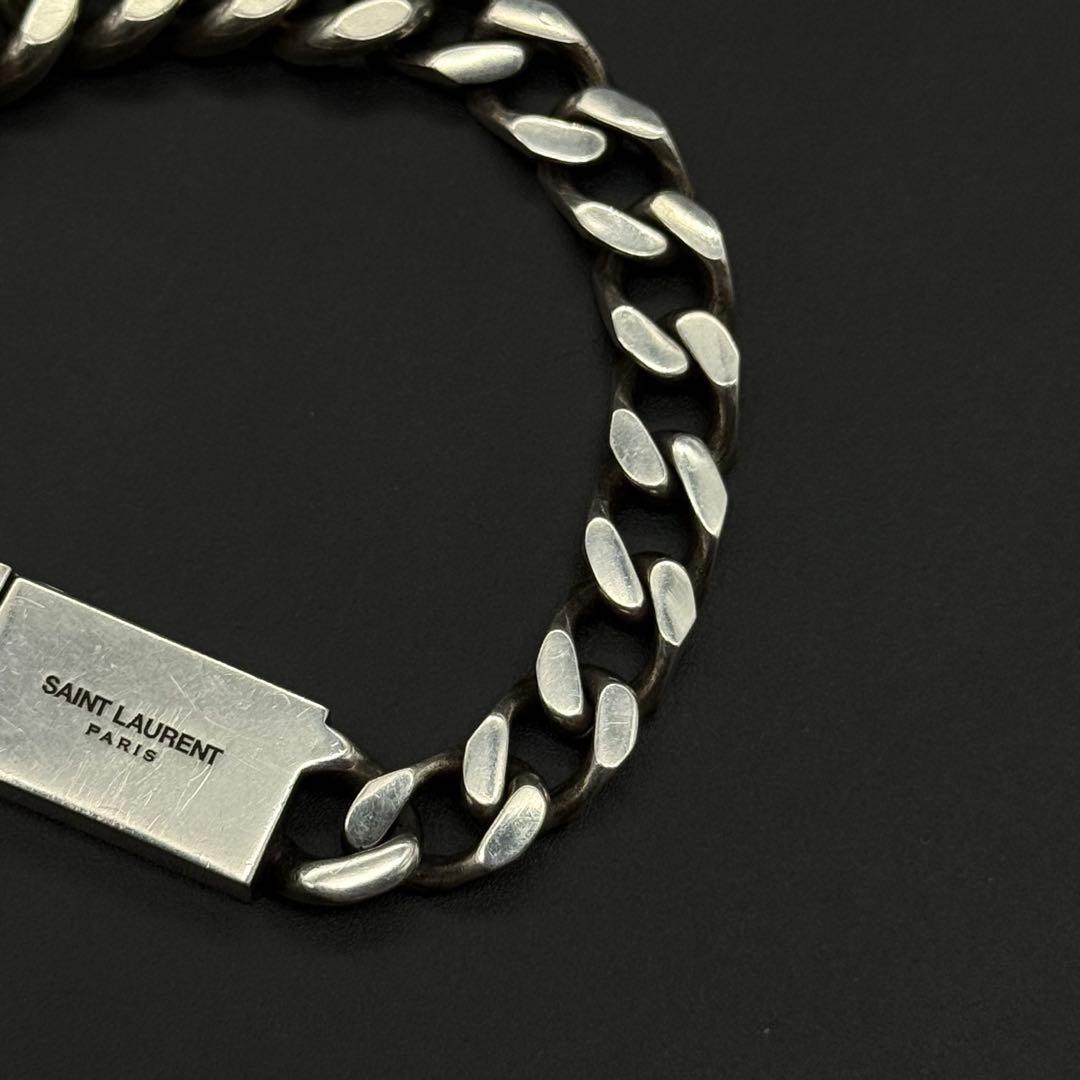 Yves Saint Laurent ブレスレット 喜平 メタルカーブ チェーン
