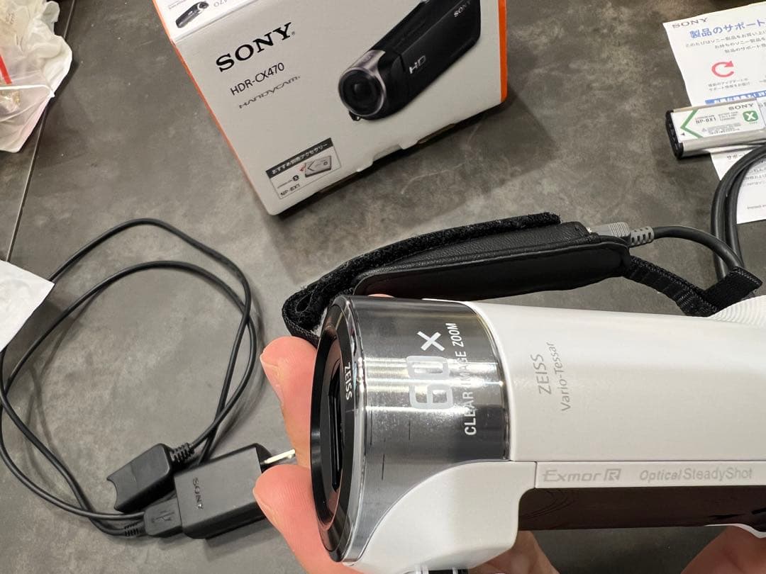【中古】SONY HDR-CX470 2021年製