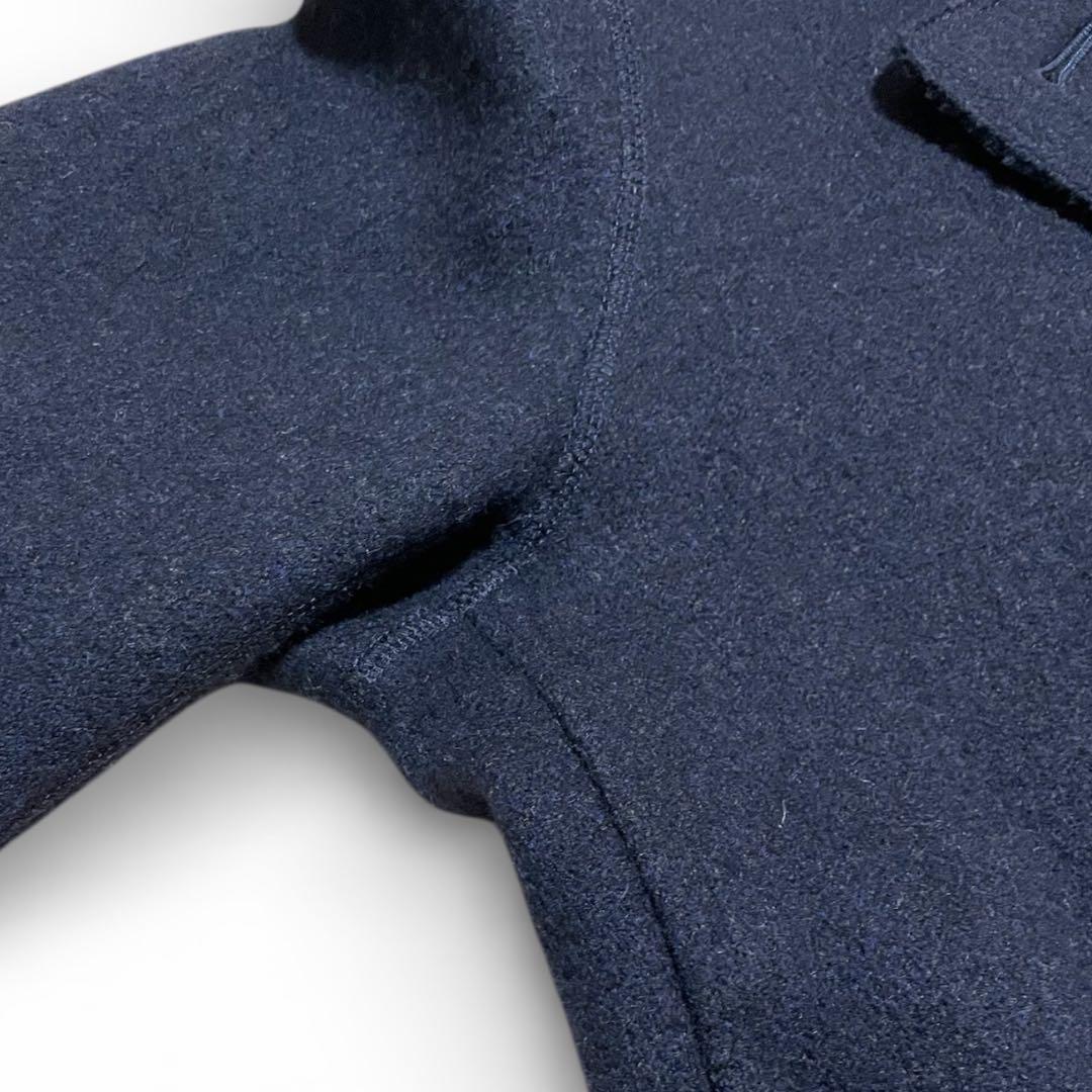 美品✨ マッキントッシュ ロンドン ダブルコート100% LL 紺 ネイビー