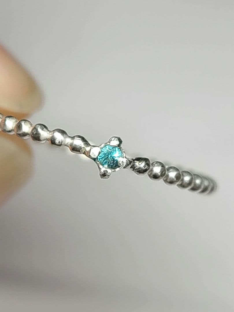 ★ブラジルバターリャパライバトルマリンリングSV925★