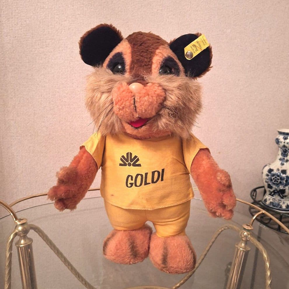 【ドイツ限定Steiff 激レア】COMMERZBANK ハムスター ゴルディ