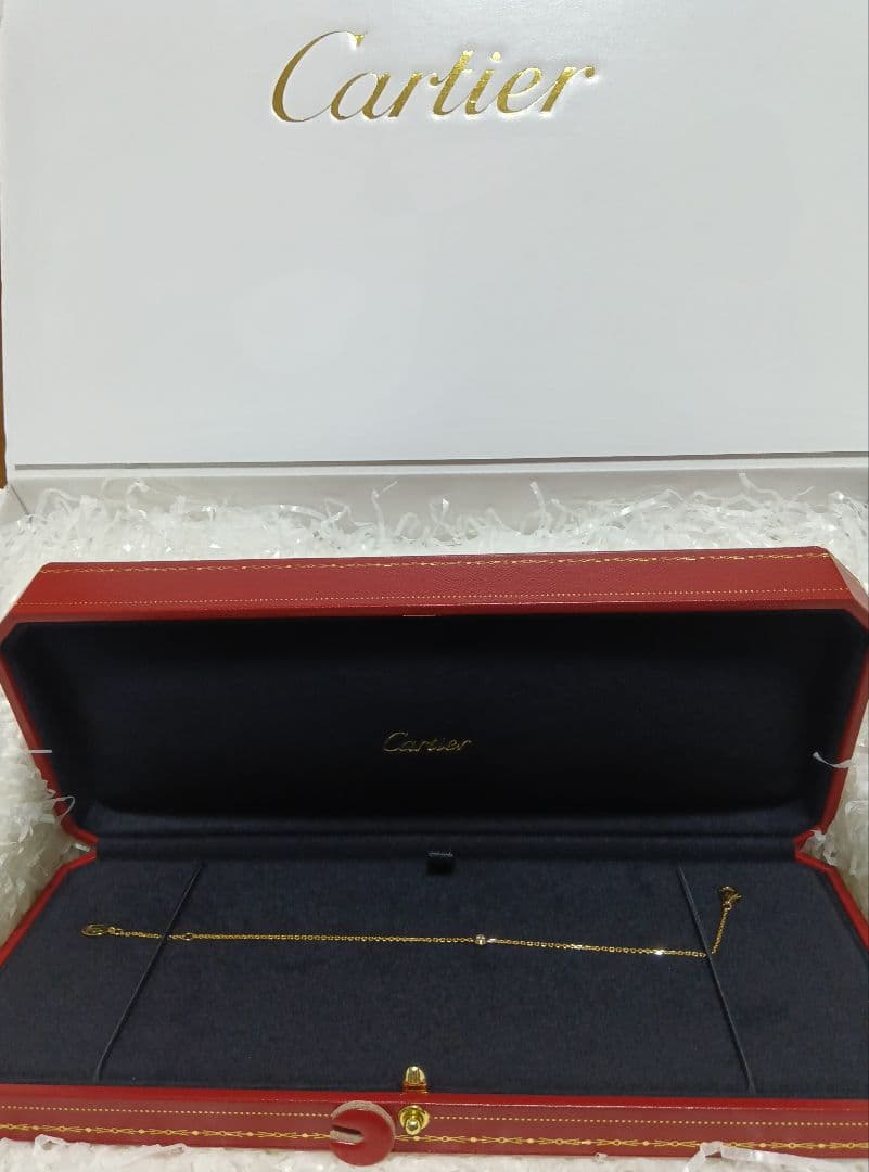 限定価格　試着のみ　カルティエダムール　ブレスレット　XS YG　Cartier