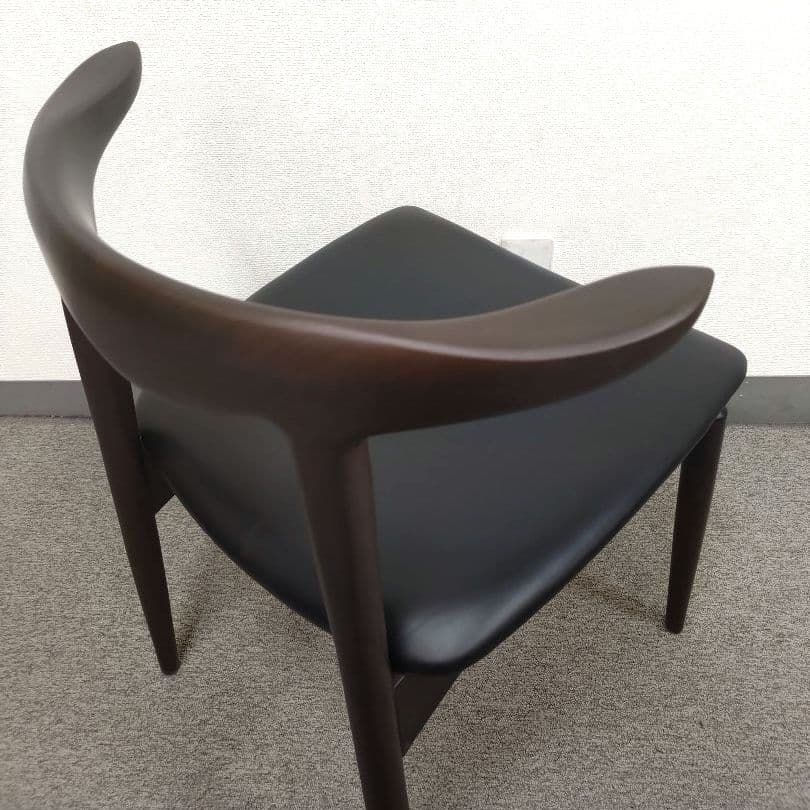 美品 AREA エリア chair A-5 ブルホーンチェア ダイニングチェア
