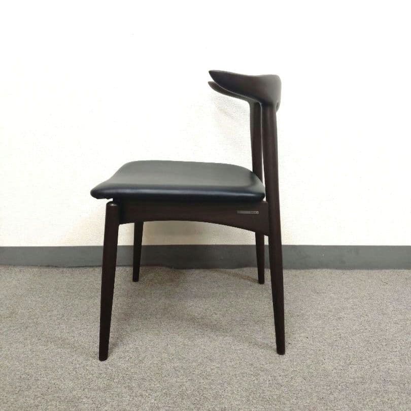 美品 AREA エリア chair A-5 ブルホーンチェア ダイニングチェア