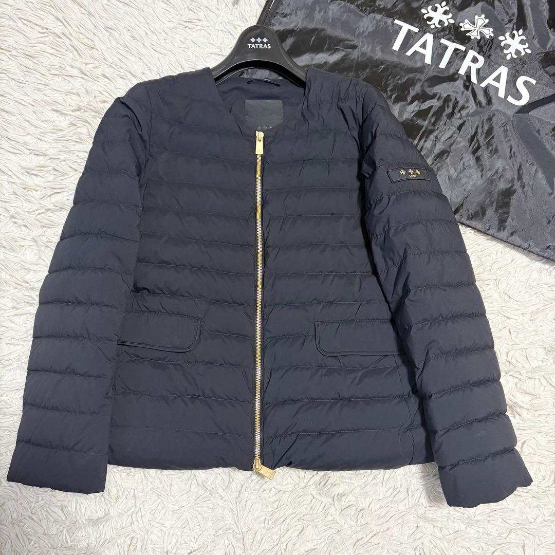 大きいサイズ✨美品 TATRAS NOKO ダウンジャケット ブラック 付属品有