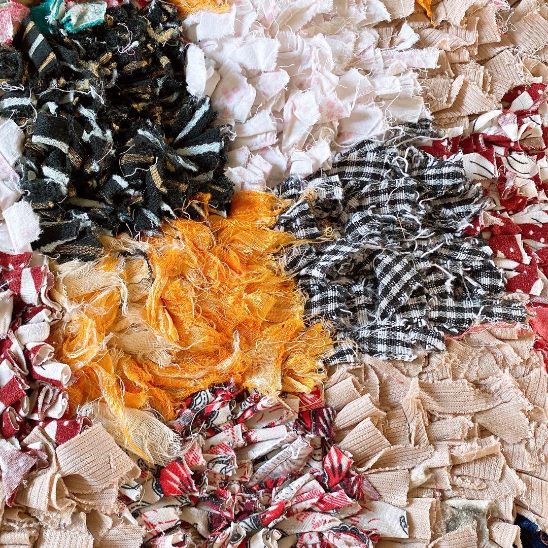 モロッコ ボシャルウィット Boucherouite ラグ カーペット②