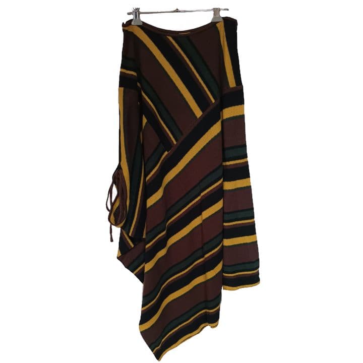 Y's yohji yamamoto/ワイズ★布帛アシンメトリースカート2