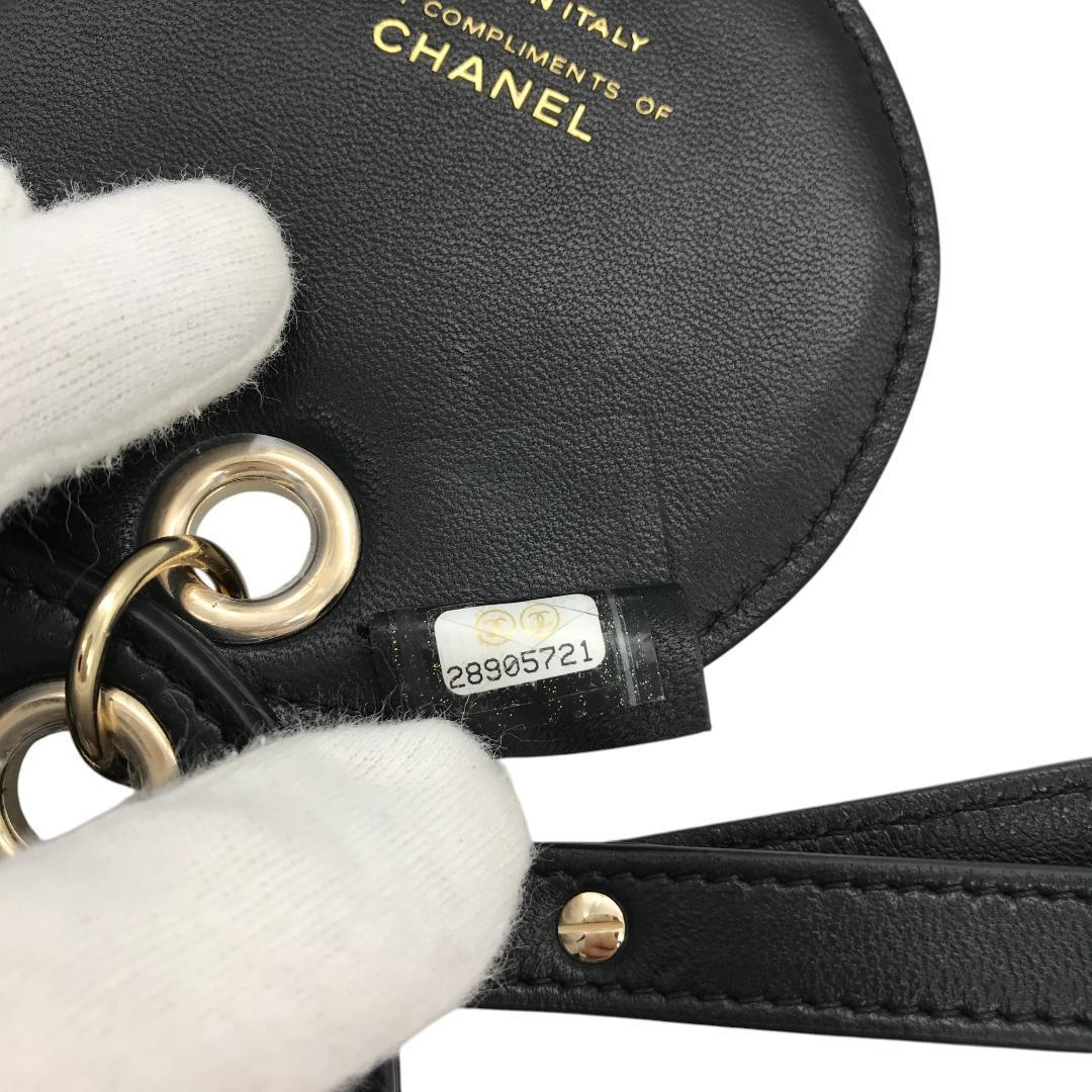 【未使用品】CHANEL シャネル ネームタグ ココマーク マトラッセ
