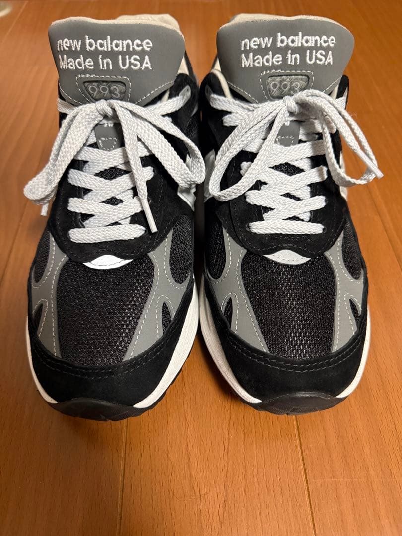 ニューバランス 993 ブラック 極美品