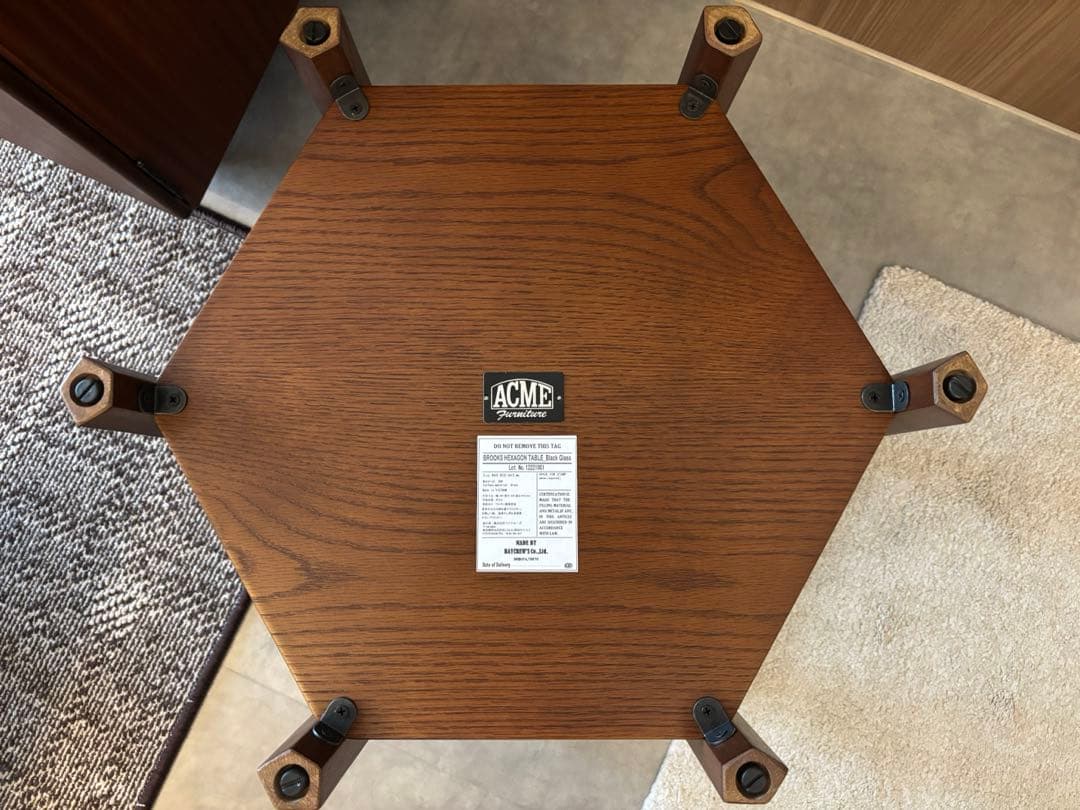 【ACME Furniture】BROOKS HEXAGON TABLE