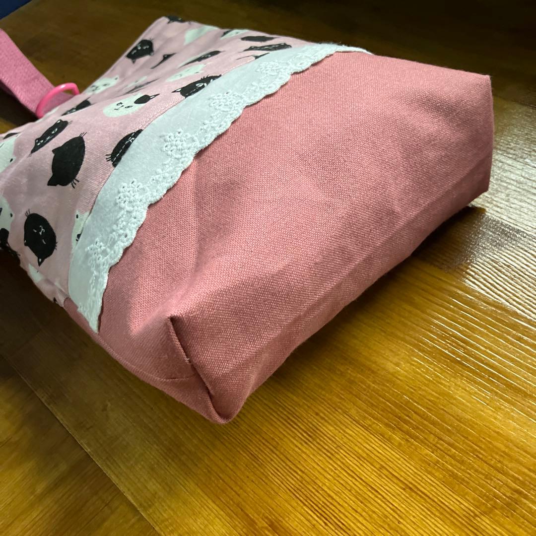 みき【HM】入園入学セット☆レッスンバッグ☆上履き袋☆お着替え袋☆猫柄