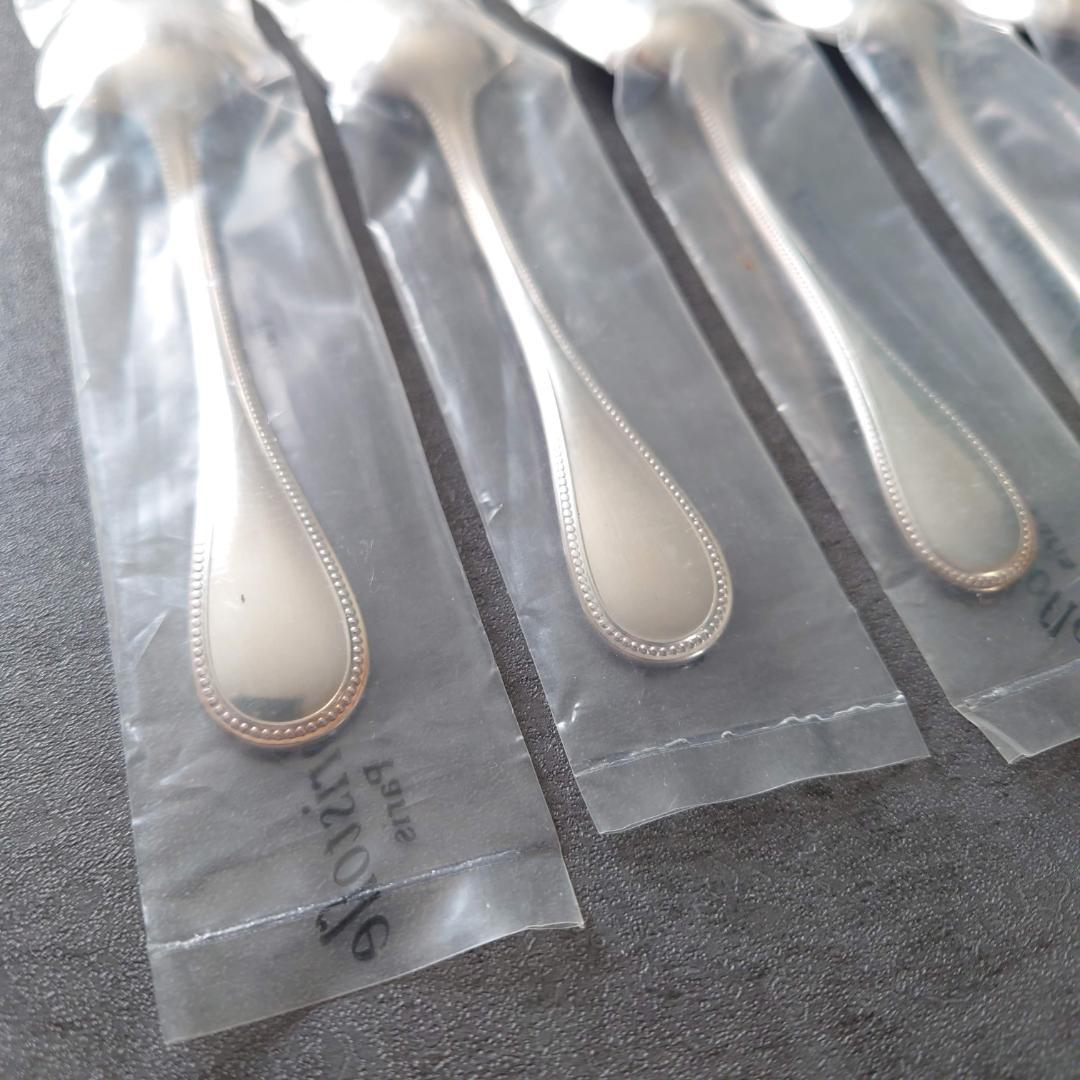 クリストフル パール 未開封 コーヒースプーン 6点