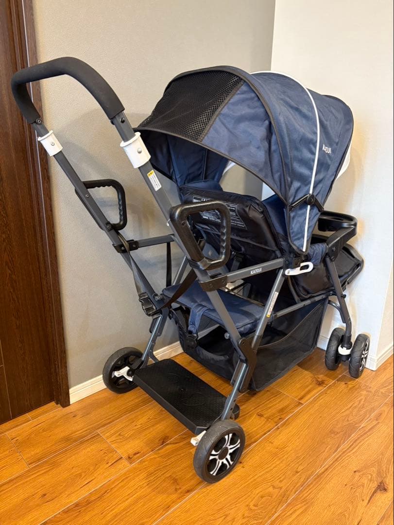 【12/20まで、最終お値下げ】KATOJI 二人でゴー　ネイビー