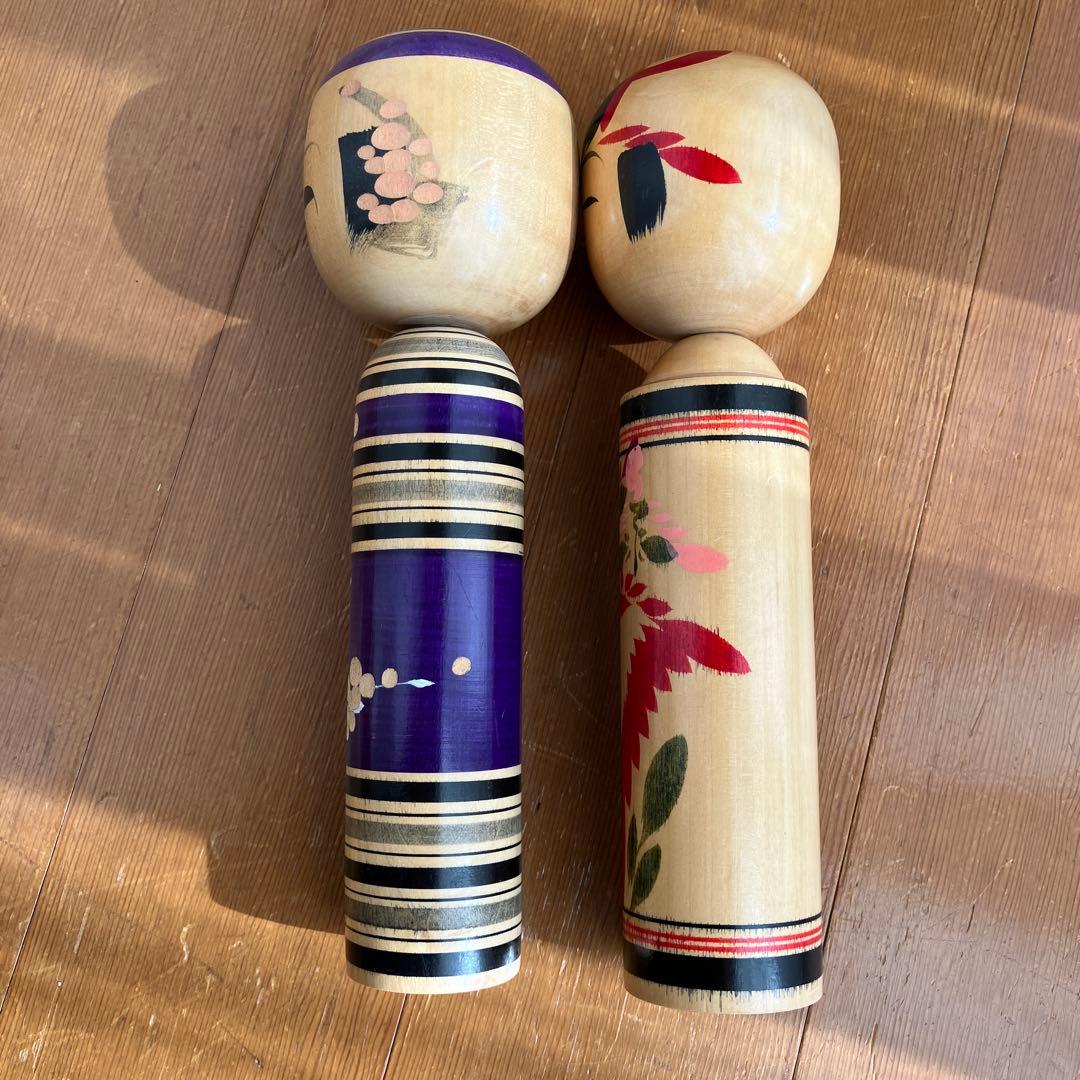 昭和レトロ　大正ロマン　こけし　2点セット