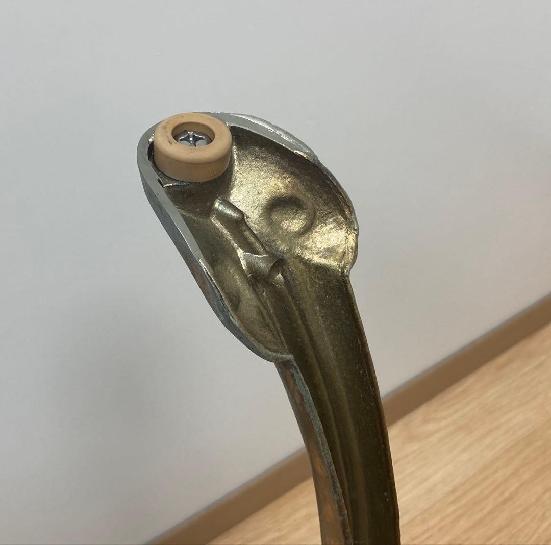 アンティーク調猫脚花台