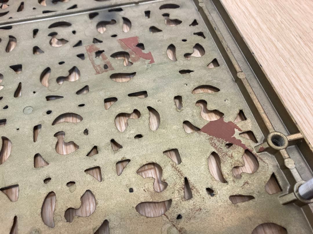 アンティーク調猫脚花台