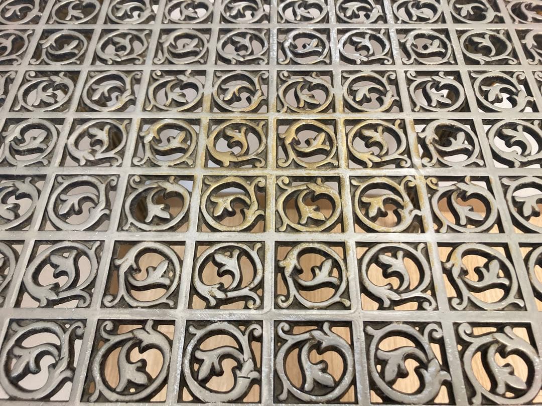 アンティーク調猫脚花台