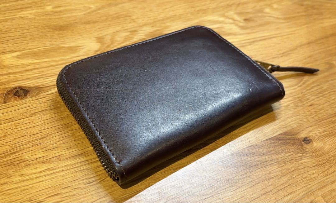 k*6様 HTC ラウンドジップウォレット ブラウン