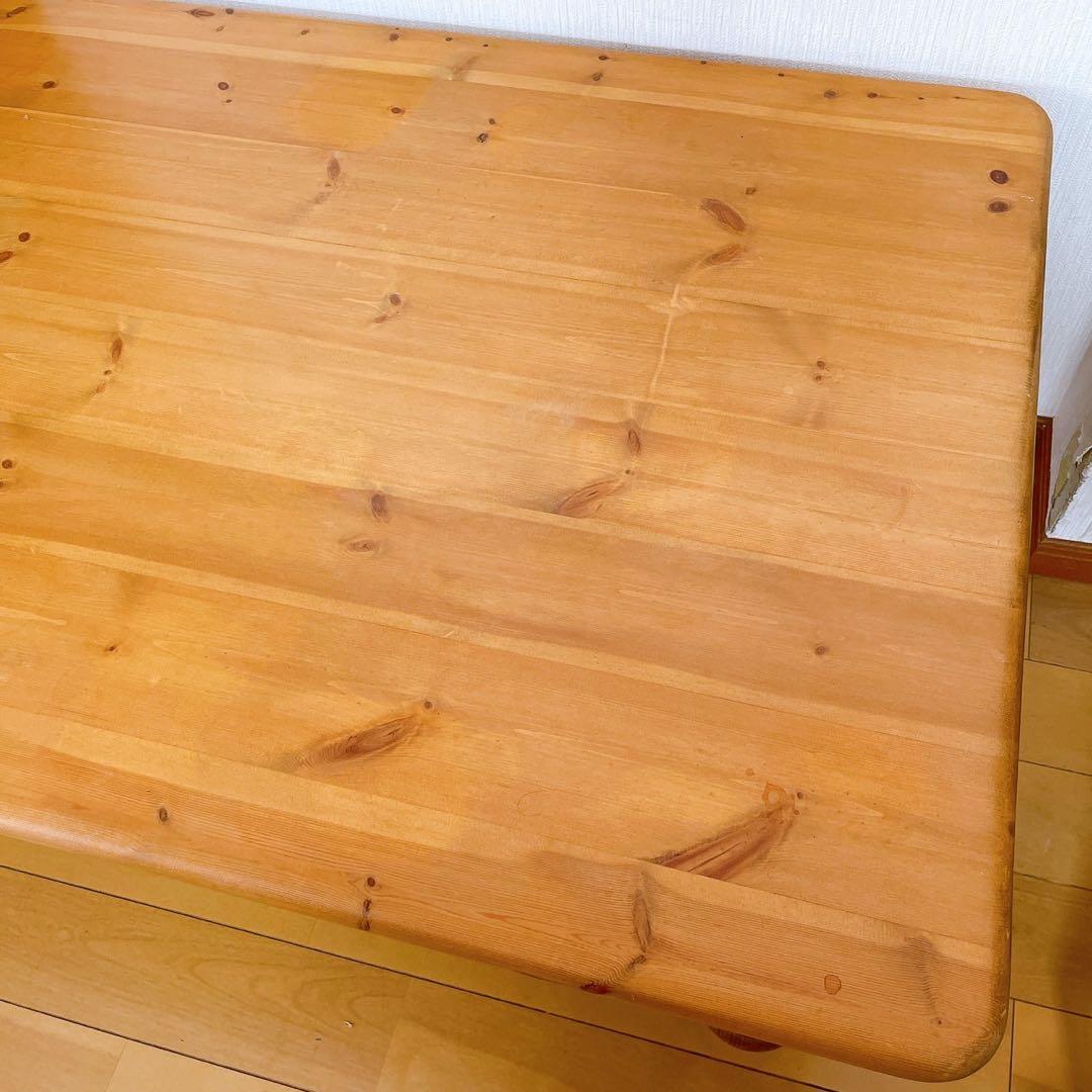 生産終了品✨THE PENNY WISE 無垢パイン材ローテーブル