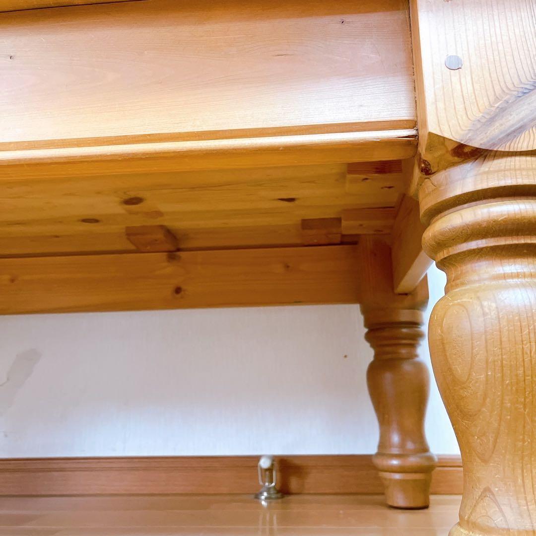 生産終了品✨THE PENNY WISE 無垢パイン材ローテーブル