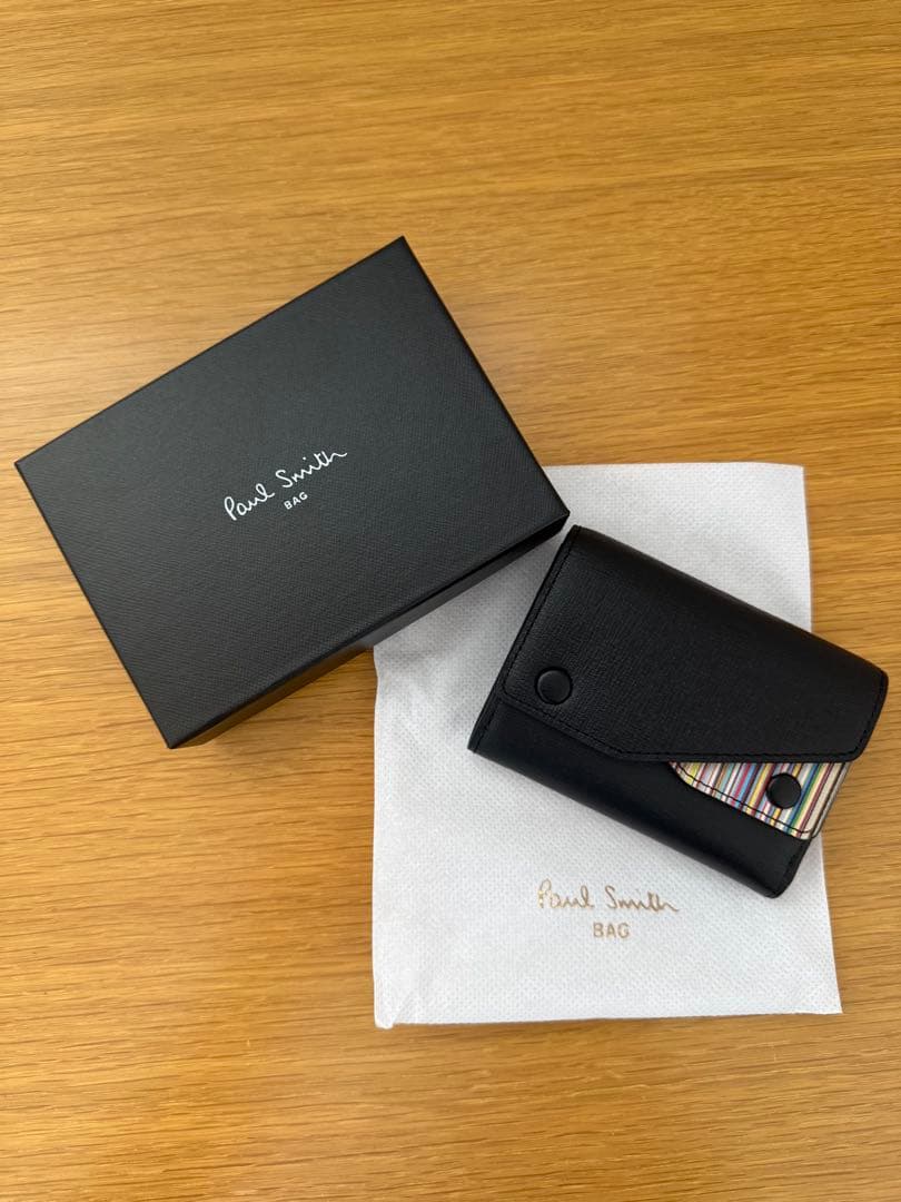 【新品未使用】ポールスミス 財布 Paul Smith メンズ 3つ折り財布