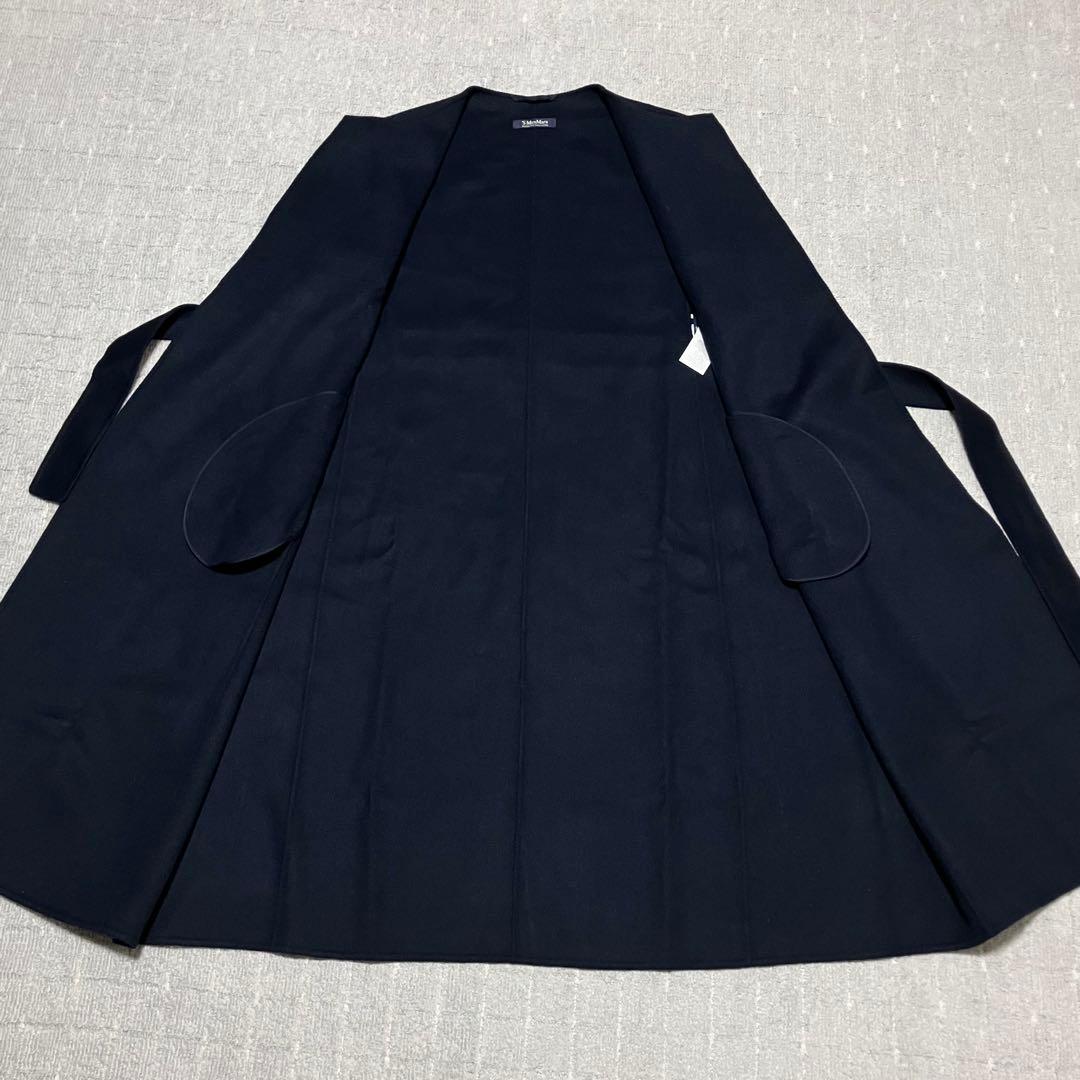 大きいサイズ44！マックスマーラ［クチートアマーノ］アンゴラ混　ロングジレ