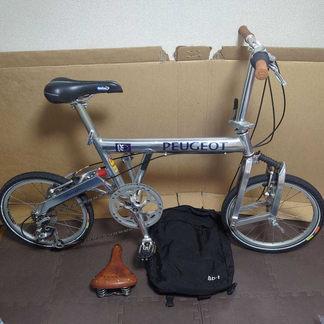 ぽちゃまるさま専用　PEUGEOT 折りたたみ自転車　プジョー　パシフィック１８