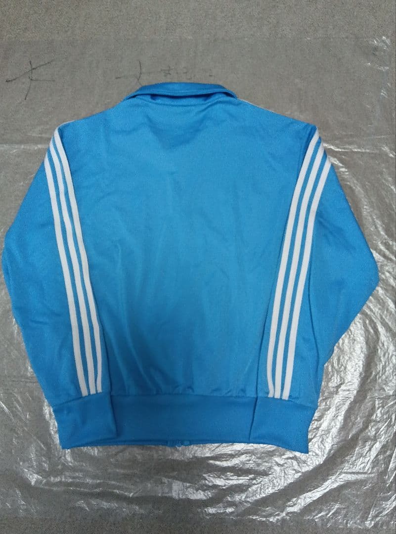 アディダス ジャージ上着 水色 M 新品未使用品