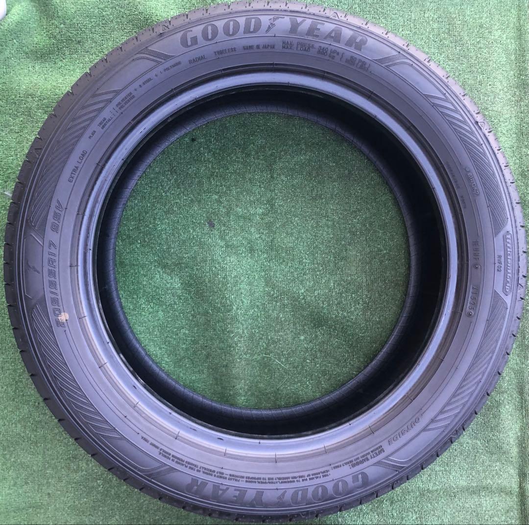 205/55 R17 GOODYEAR RVF02ラジアルタイヤ2025年